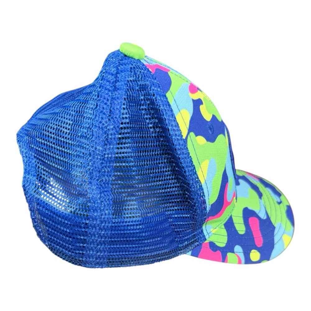 Vineyard Vines Shadow Performance Trucker Baseball Cap Hat Camo Swim Youth Boys - Picture 4 of 9